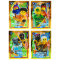Lego Ninjago Karten Trading Cards Serie 9 - DRAGONS RISING (2024) - LE23 + LE24 + LE25 + LE26 Gold Sammelkarten