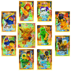 Lego Ninjago Karten Trading Cards Serie 9 - DRAGONS...