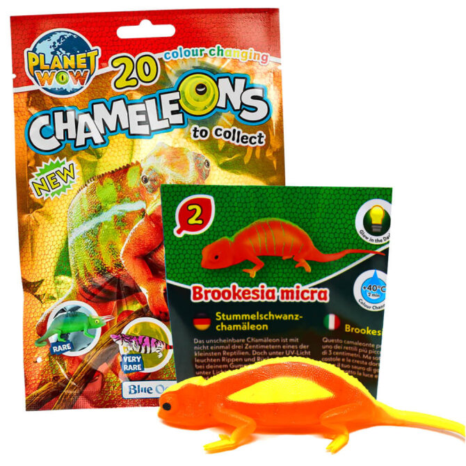 Blue Ocean Chamäleons Sammelfiguren 2024 - Planet Wow - Figur 2. Stummelschwanz Chamäleon
