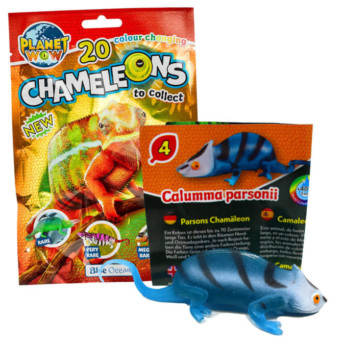 Blue Ocean Chamäleons Sammelfiguren 2024 - Planet Wow - Figur 4. Parsons Chamäleon