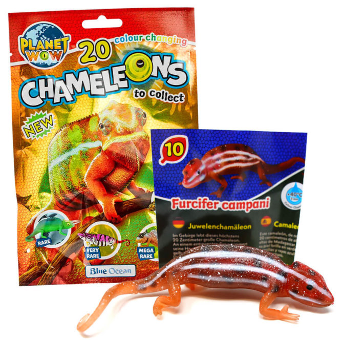 Blue Ocean Chamäleons Sammelfiguren 2024 - Planet Wow - Figur 10. Juwelenchamäleon
