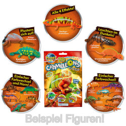 Blue Ocean Chamäleons Sammelfiguren 2024 - Planet Wow Figur - 1 Tüte