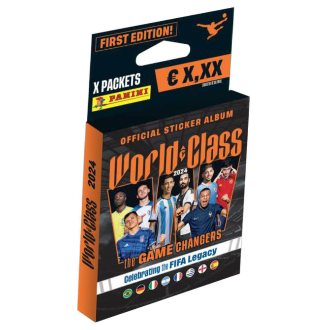 Panini World Class 2024 Fussball Sticker - Sammelsticker - 1 Blister