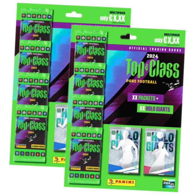 Panini Top Class Karten 2024 - Trading Cards - Sammelkarten - 2 Multipack