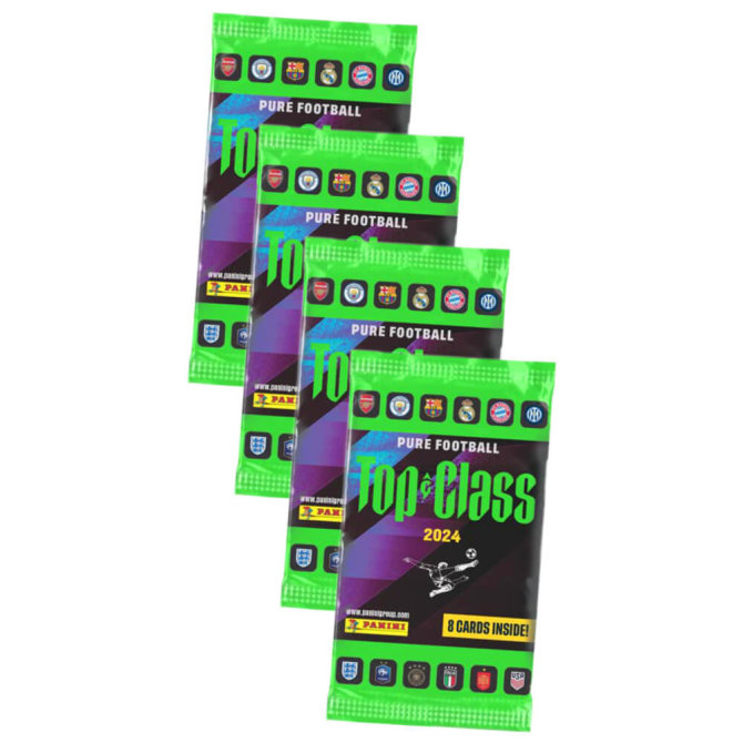Panini Top Class Karten 2024 - Trading Cards - Sammelkarten - 4 Booster