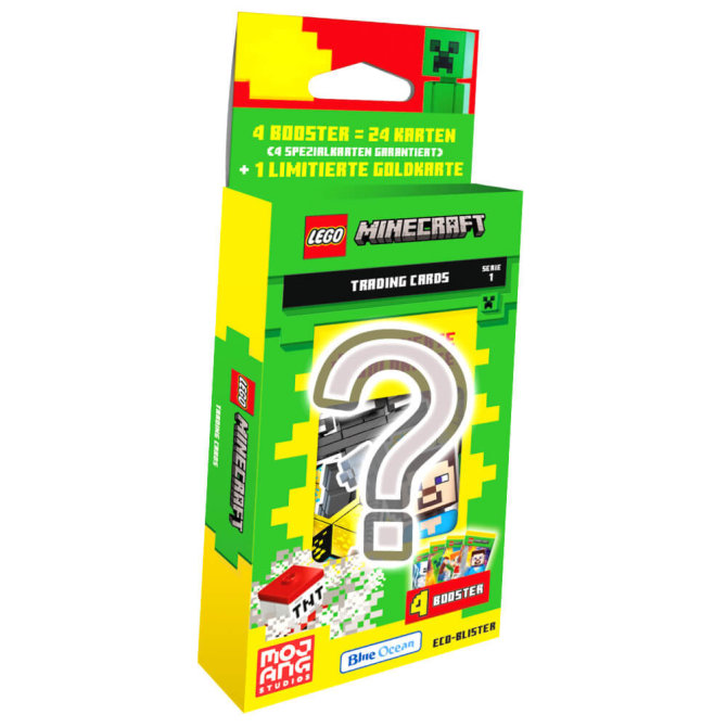 Lego Minecraft Karten Serie 1 - Sammelkarten Trading Cards (2024) - 1 Blister