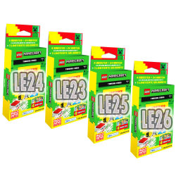 Lego Minecraft Karten Serie 1 - Sammelkarten Trading...