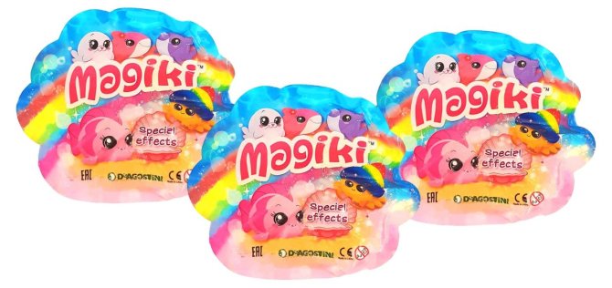 DeAgostini Magiki Sea Friends Sammelfiguren 3 x Tüten