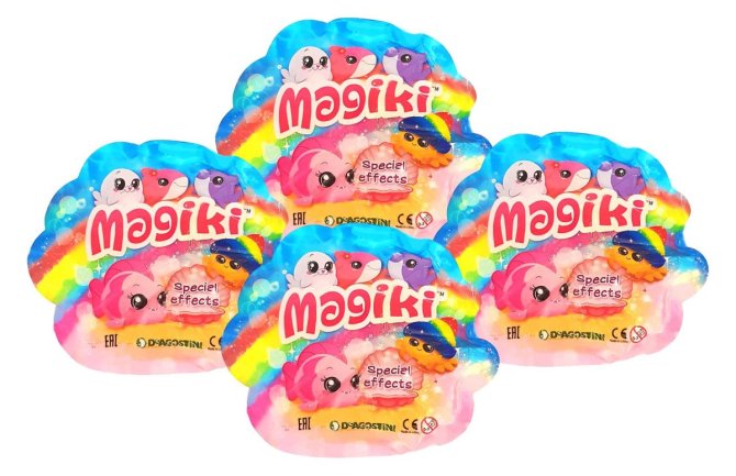 DeAgostini Magiki Sea Friends Sammelfiguren 4 x Tüten