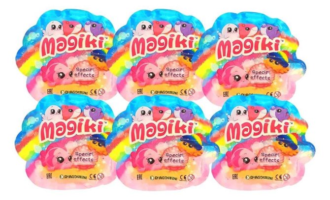 DeAgostini Magiki Sea Friends Sammelfiguren 6 x Tüten