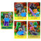 Lego Minecraft Karten Serie 1 - Sammelkarten Trading Cards (2024) - LE23 + LE24 + LE25 + LE26 + LE1 Gold Karten