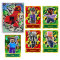 Lego Minecraft Karten Serie 1 - Sammelkarten Trading Cards (2024) - LE16 + LE17 + LE18 + LE19 + LE1 + XXL1 Gold Karten