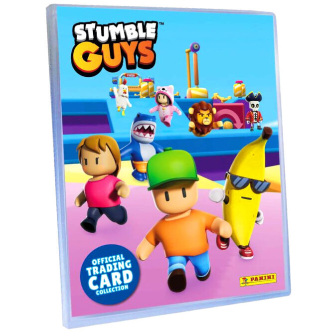 Panini Stumble Guys Karten Serie 1 - Sammelkarten Trading Cards - 1 Sammelmappe