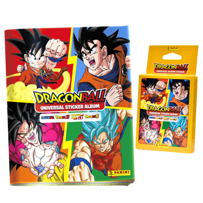 Panini Dragon Ball Universal Sticker - Sammelsticker (2024) - 1 Album + 1 Blister