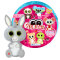 Blue Ocean Glubschis Sammelfiguren Herz Serie 2 - Glubschi Glitzer - Figur Donki