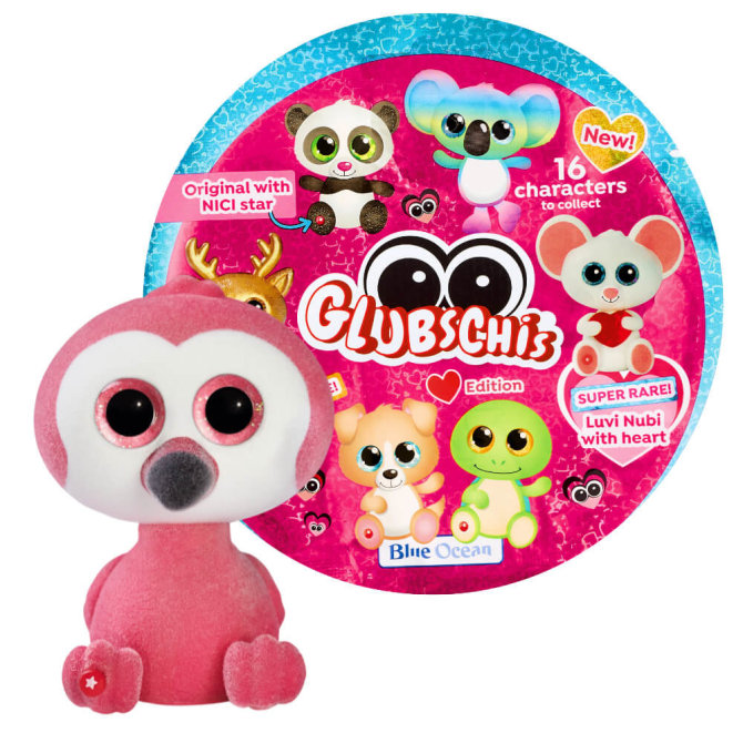 Blue Ocean Glubschis Sammelfiguren Herz Serie 2 - Glubschi Glitzer - Figur Fairy-Fay