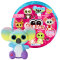Blue Ocean Glubschis Sammelfiguren Herz Serie 2 - Glubschi Glitzer - Figur Koko-Rainbow (selten)