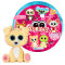 Blue Ocean Glubschis Sammelfiguren Herz Serie 2 - Glubschi Glitzer - Figur Lollidog