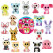 Blue Ocean Glubschis Sammelfiguren Herz Serie 2 - Glubschi Glitzer Figur - Alle 16 Figuren