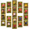 Topps UEFA EURO 2024 Fußball EM Sammelsticker - Gold Signature Sticker - Alle 21 Gold Sticker