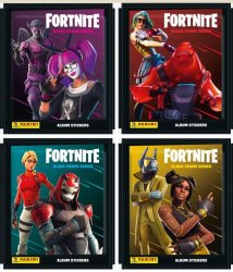 Fortnite Black Frame Sticker Serie 2 (2020) - 10 Tüten (50 Sticker)