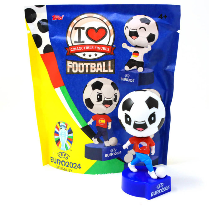 Topps I love Football Figur - UEFA EURO 2024 Germany - EM Sammelfigur - Figur 14. Tschechien