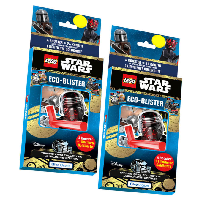Lego Star Wars Karten Trading Cards Serie 5 - Jubiläum Sammelkarten (2024) - 2 Blister