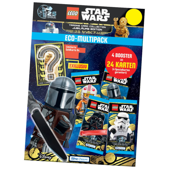 Lego Star Wars Karten Trading Cards Serie 5 - Jubiläum Sammelkarten (2024) - 1 Multipack