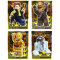 Lego Star Wars Karten Trading Cards Serie 5 - Jubiläum Sammelkarten (2024) - LE16 + LE17 + LE18 + LE19 Gold Karte