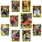 Lego Star Wars Karten Trading Cards Serie 5 - Jubiläum Sammelkarten (2024) - LE16 bis LE19+LE22 bis LE25+LE1+XXL1 Gold Karte