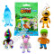 Stumble Guys 3D Sammelfiguren Serie 2 - Chrome Crystal Figur - 4 Tüten