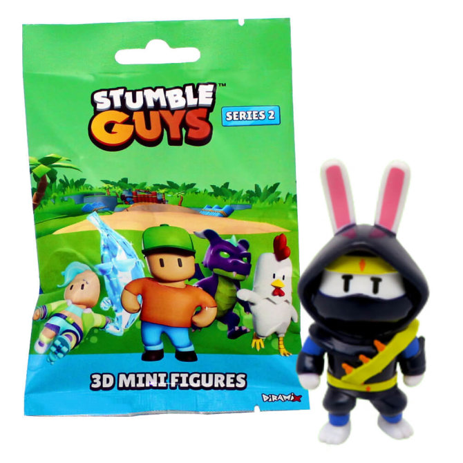Stumble Guys 3D Sammelfiguren Serie 2 - Chrome Crystal - Figur 8. Furiken