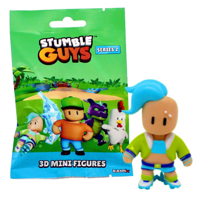 Stumble Guys 3D Sammelfiguren Serie 2 - Chrome Crystal - Figur 11. Velocit