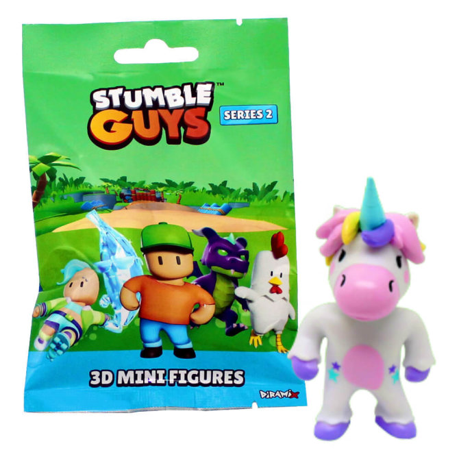 Stumble Guys 3D Sammelfiguren Serie 2 - Chrome Crystal - Figur 13. Sprinkles