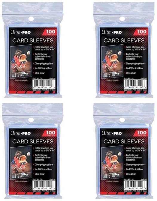 Ultra Pro Standard Regular Soft 400 Stück Penny Kartenhüllen Sleeves