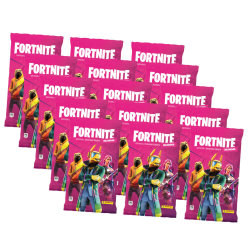 Fortnite Trading Cards Reloaded Serie 2 (2020) Sammelkarten - 1 Sammelmappe + 15 Booster