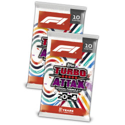 Topps Turbo Attax Karten Formula 1 - 2024 - 2 Booster...