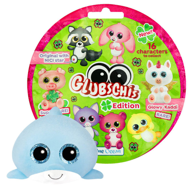 Blue Ocean Glubschis Sammelfiguren Glück Serie 3 - Glubschi Glitzer - Figur Dudley-Doo