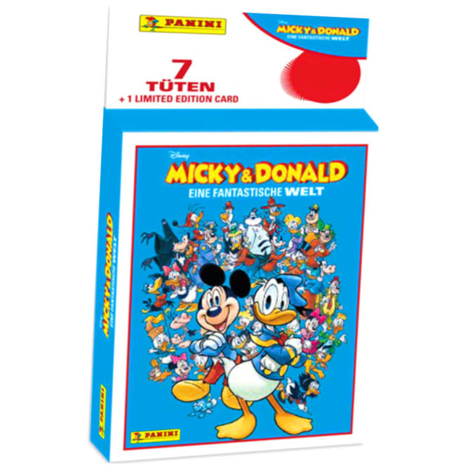 Panini Mickey & Donald Sticker - Fantastische Welt Sammelsticker (2025) - 1 Blister