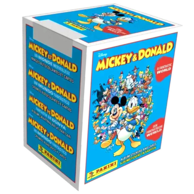 Panini Mickey & Donald Sticker - Fantastische Welt Sammelsticker (2025) - 1 Display