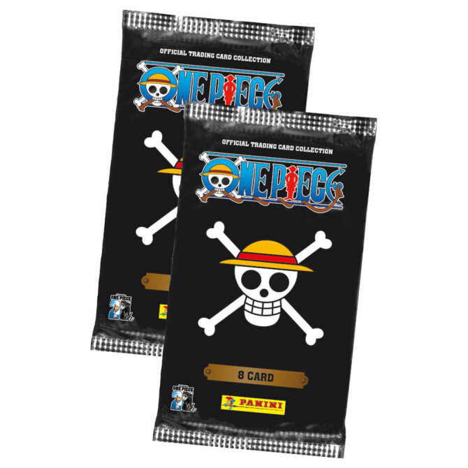 Panini One Piece Karten - Anniversary Sammelkarten (2025) - 2 Booster