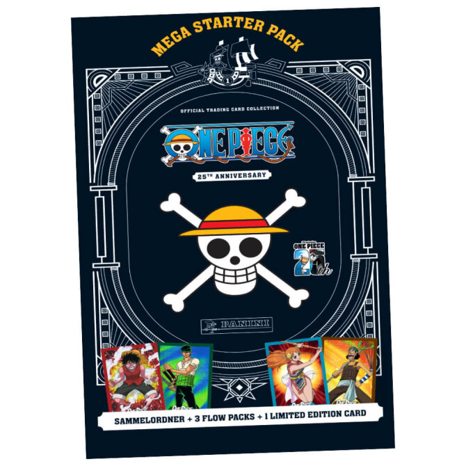 Panini One Piece Karten - Anniversary Sammelkarten (2025) - 1 Starter