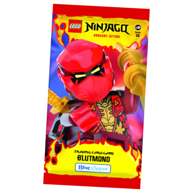 Lego Ninjago Karten Trading Cards Serie 10 - BLUTMOND Sammelkarten (2025) - 1 Booster