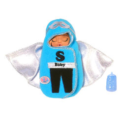 Zapf BABY Born Surprise Serie 2 - Sammelpuppe - Puppe 1. Blaues Superbaby