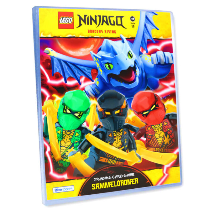 Ninjago Karten Trading Cards Serie 10 - BLUTMOND Sammelkarten (2025) - 1 Sammelmappe