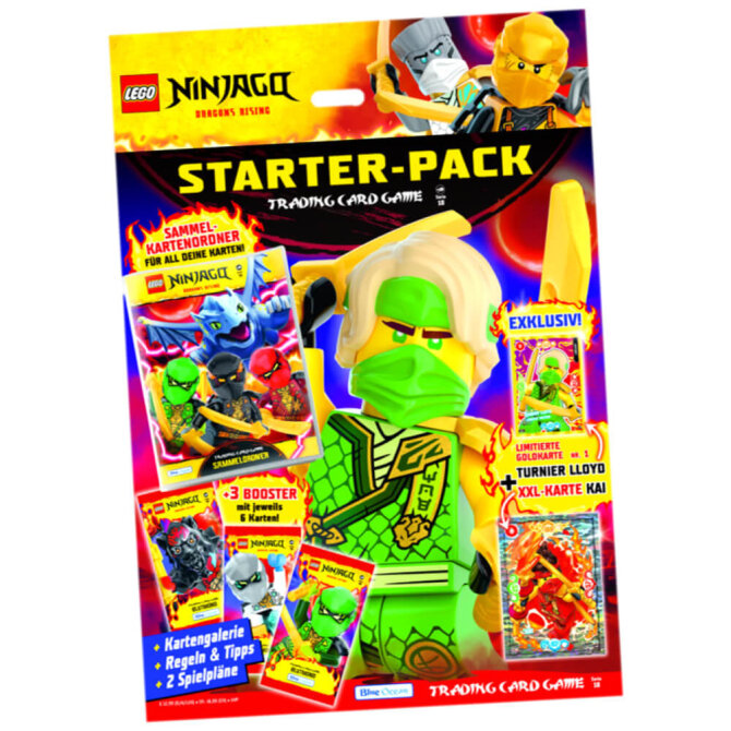 Ninjago Karten Trading Cards Serie 10 - BLUTMOND Sammelkarten (2025) - 1 Starter