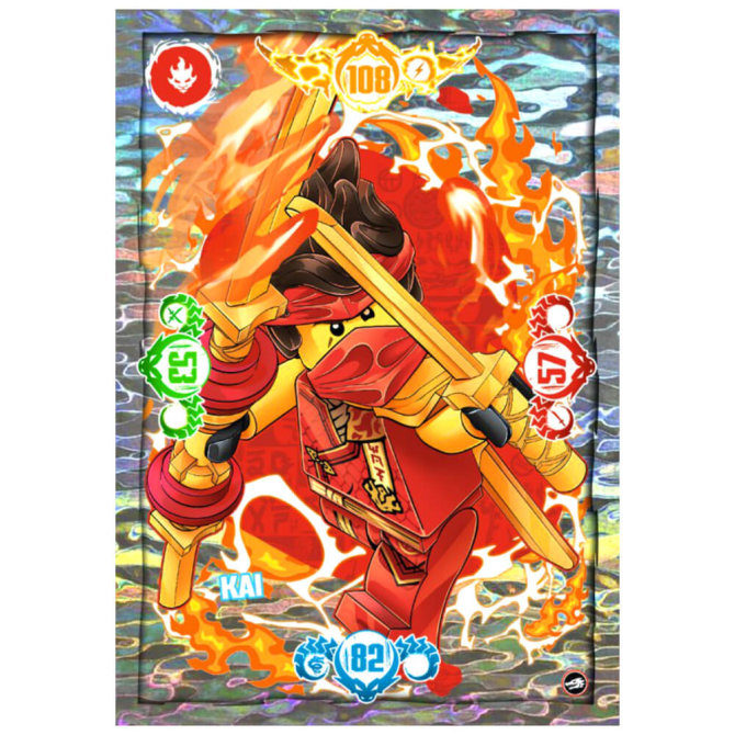 Lego Ninjago Karten Trading Cards Serie 10 - BLUTMOND Sammelkarten (2025) - XXL1 Gold Karte