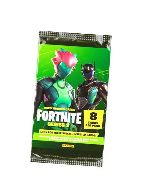 Panini Fortnite Karten Hobby Serie 2 (2020/2021) - Fortnite Trading Cards Sammelkarten - 1 Booster