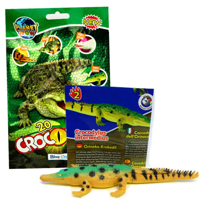 Blue Ocean Crocodiles Sammelfiguren 2025 - Planet Wow - Figur 2. Orinoko-Krokodil