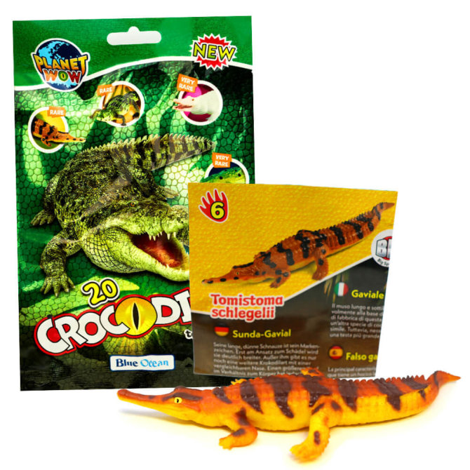 Blue Ocean Crocodiles Sammelfiguren 2025 - Planet Wow - Figur 6. Sunda-Gavial